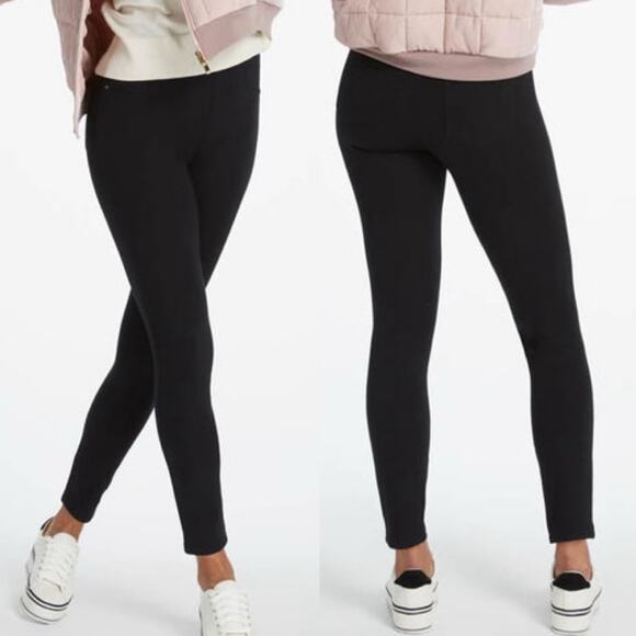 SPANX The Perfect Black Pant Ankle 4-Pocket Stretch Pull On Sz XL Minimal Office - Picture 1 of 15